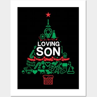 Terrific Grandson Gift - Xmas Tree - Christmas Posters and Art